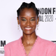 Letitia Wright attends the BFI London Film Festival opening film and premiere of Mangrove at the BFI on October 7, 2020 in London England.